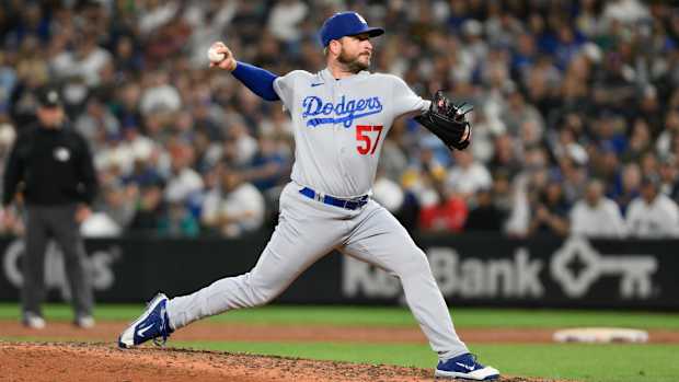 Former Los Angeles Dodgers pitcher Ryan Brasier