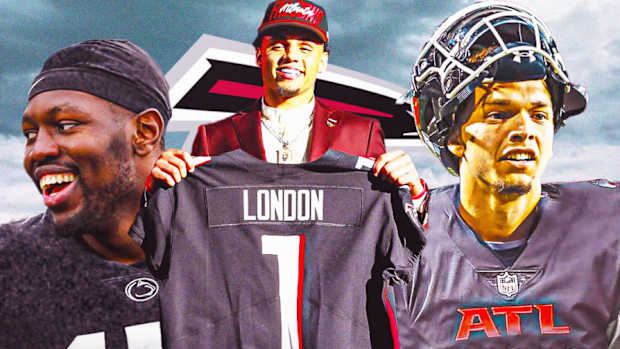 Arnold Ebiketie Drake London Desmond Ridder