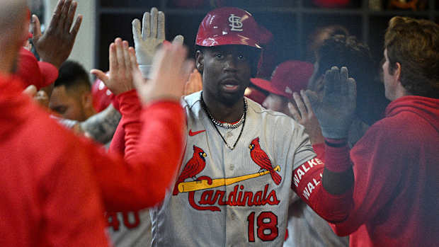 St. Louis Cardinals outfielder Jordan Walker