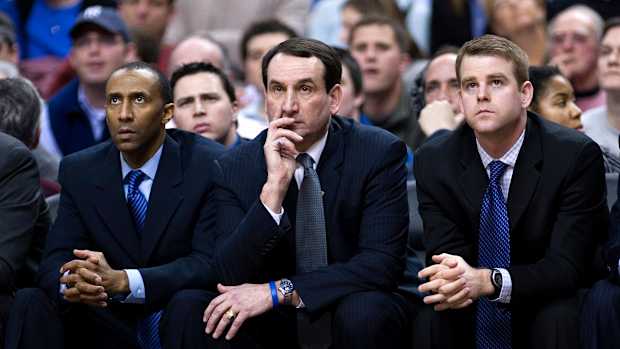 Duke basketball assistant Johnny Dawkins
