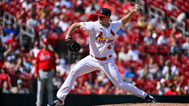 St. Louis Cardinals pitcher John King