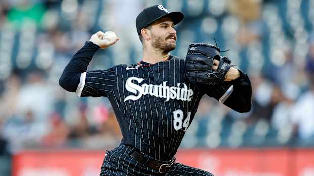 Chicago White Sox pitcher Dylan Cease