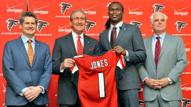 Julio Jones Thomas Dimitroff Mike Smith Arthur Blank