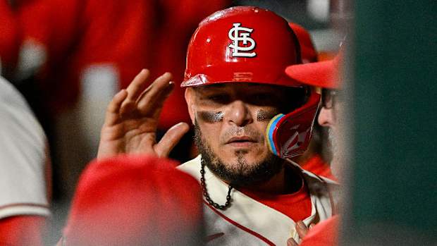 Former St. Louis Cardinals catcher Yadier Molina