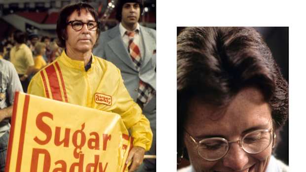 Bobby Riggs and Billie Jean King