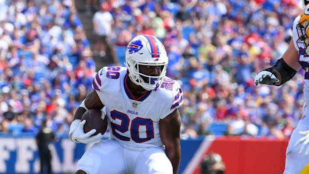 Bills RB Zack Moss.