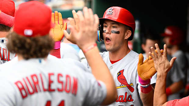 St. Louis Cardinals outfielder Lars Nootbaar
