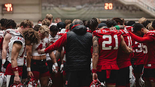 Nebraska football first spring practice 2023 a