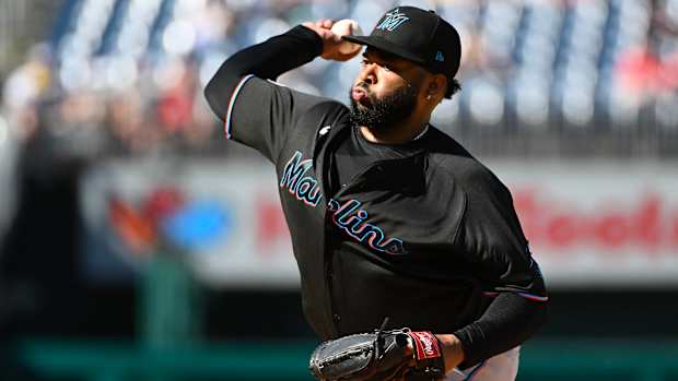 Former Miami Marlins pitcher Johnny Cueto