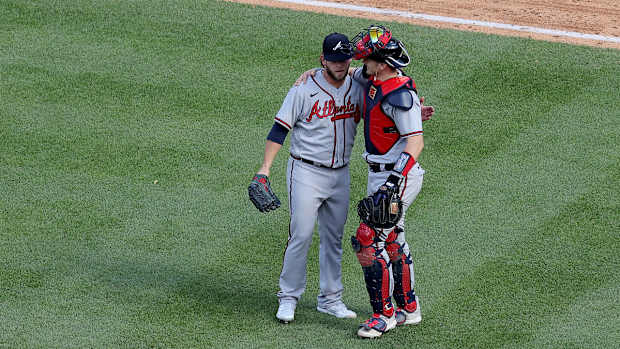 Atlanta Braves catcher Sean Murphy