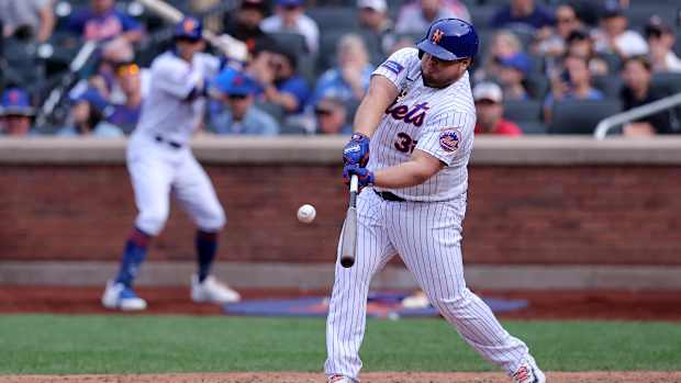 New York Mets slugger Daniel Vogelbach