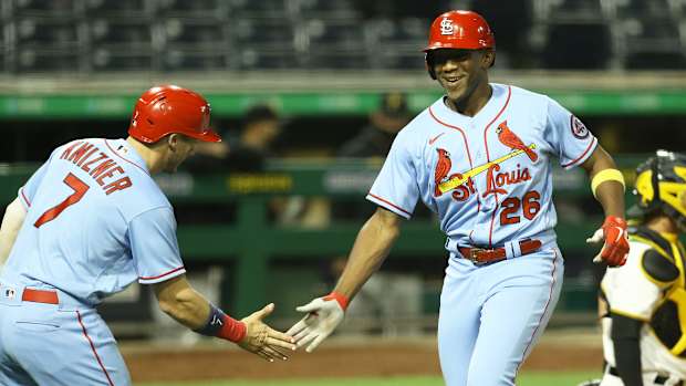 Former St. Louis Cardinals outfielder Justin Williams