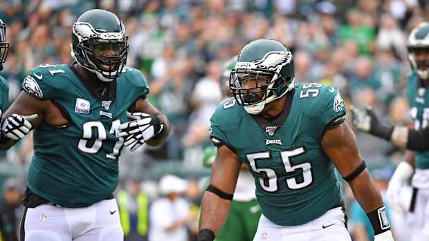 Fletcher Cox and Brandon Graham