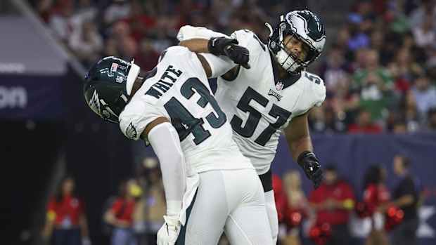 Kyzir White and T.J. Edwards