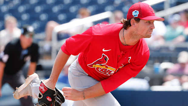 St. Louis Cardinals pitcher Packy Naughton