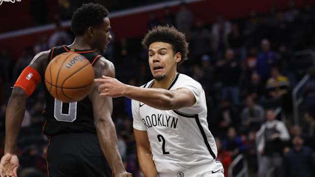 Brooklyn Nets forward Cameron Johnson