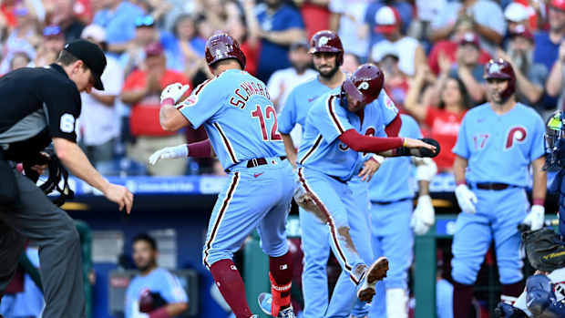 Kyle Schwarber on the Phillies