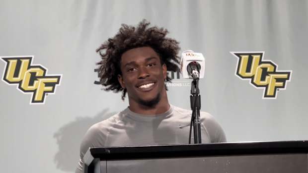 Johnny Richardson UCF Running Back 2022 Spring Practice
