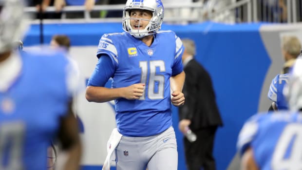 Detroit Lions quarterback Jared Goff