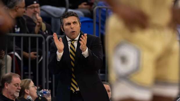 Georgia Tech head coach Josh Pastner