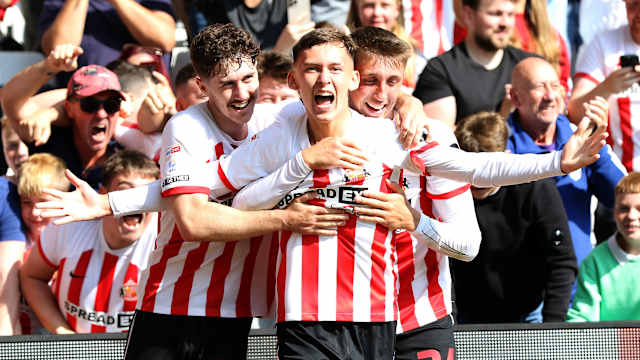 Chris Rigg Sunderland celebration