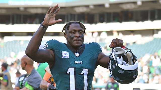 Philadelphia Eagles receiver A.J. Brown.
