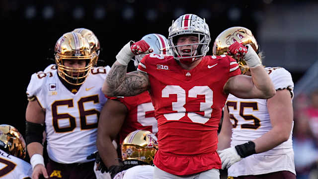 JACK SAWYER MINNESOTA GOLDEN GOPHERS OHIO STATE BUCKEYES