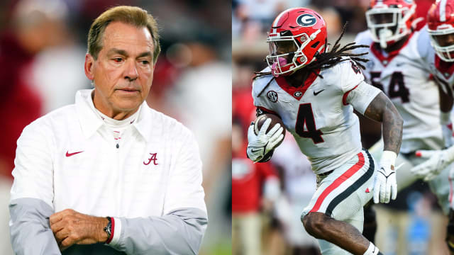 james cook nick saban alabama