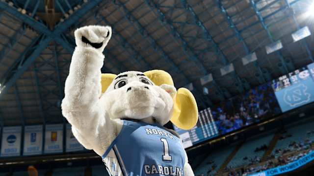 UNC basketball mascot Rameses
