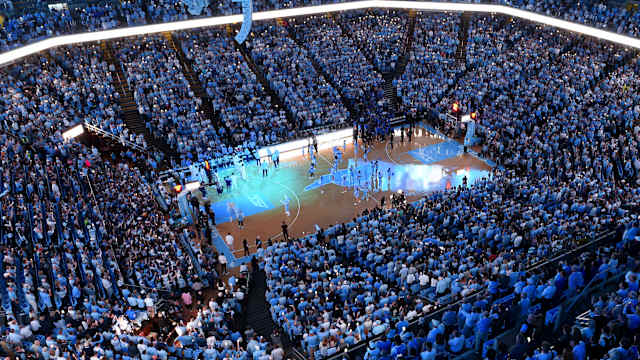 UNC basketball's Dean E. Smith Center
