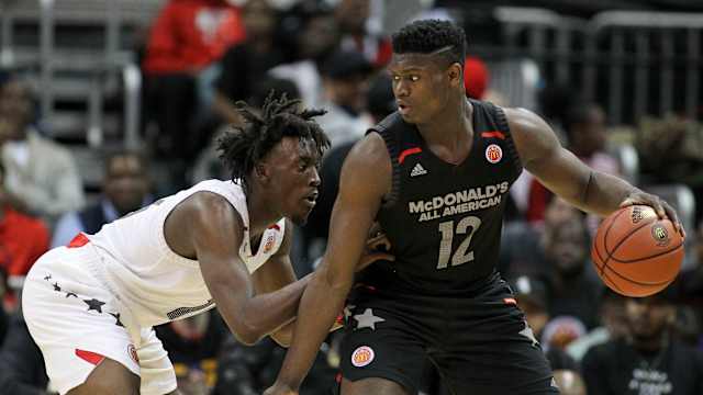 Duke basketball forward Zion Williamson