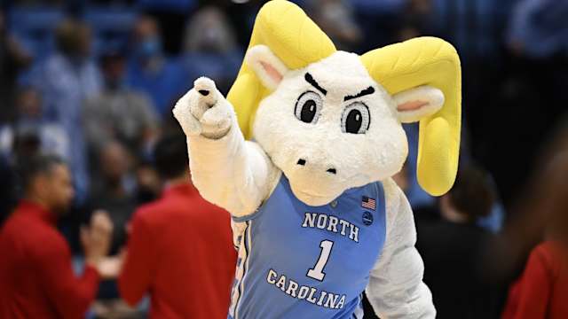 UNC basketball mascot Rameses