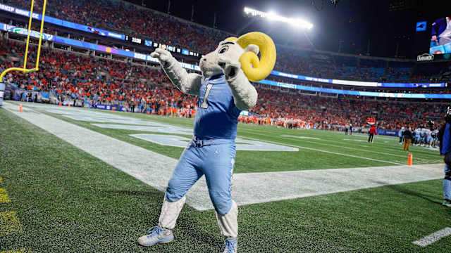 UNC football mascot Rameses