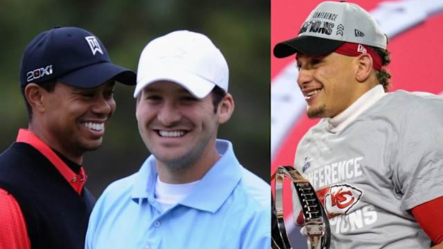 Tiger, Romo, Mahomes 