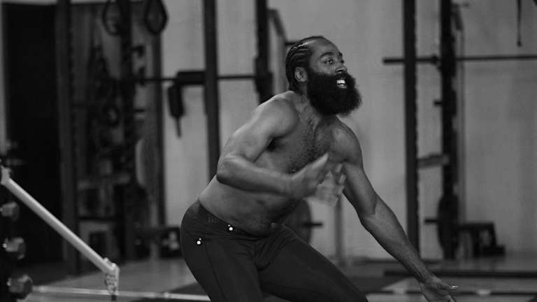 James Harden Trains in Unreleased Adidas Shoes