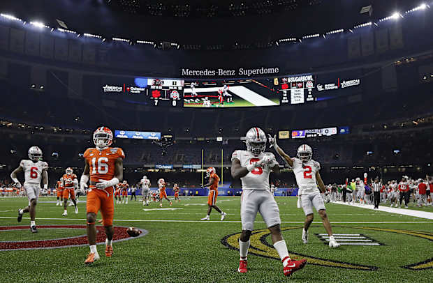 Trey Sermon Wide Angle Sugar Bowl