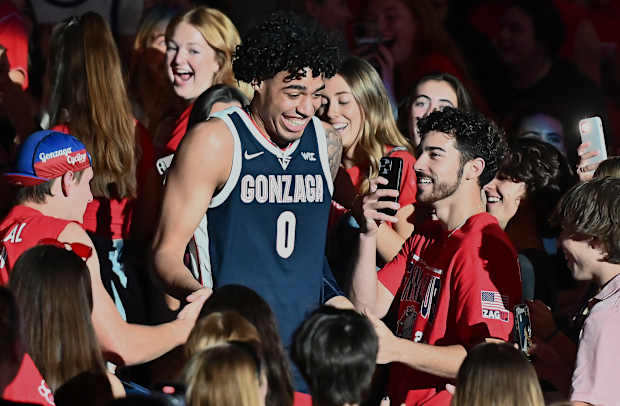 Julian Strawther, Gonzaga9