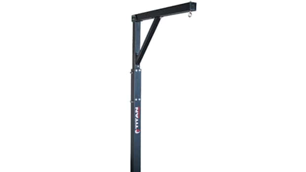 Titan adjustable heavy bag boxing stand