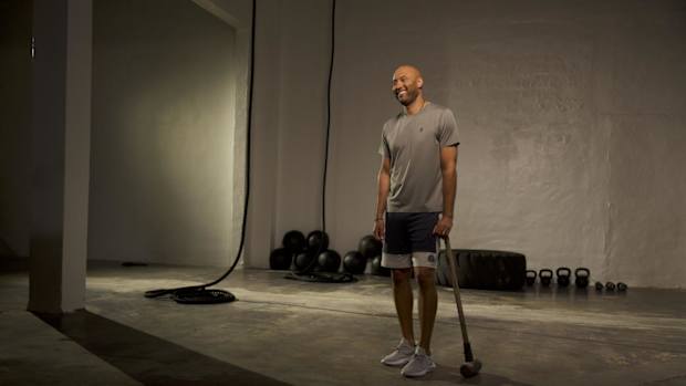 Derek Jeter poses in photo shoot.