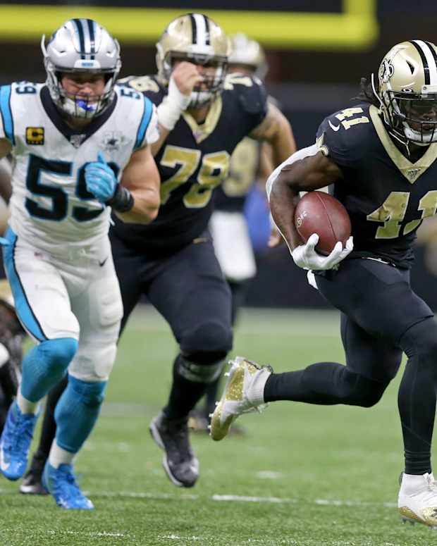 #41, Alvin Kamara, RB - New Orleans Saints