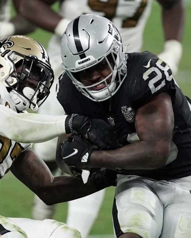 Raiders RB Josh Jacobs