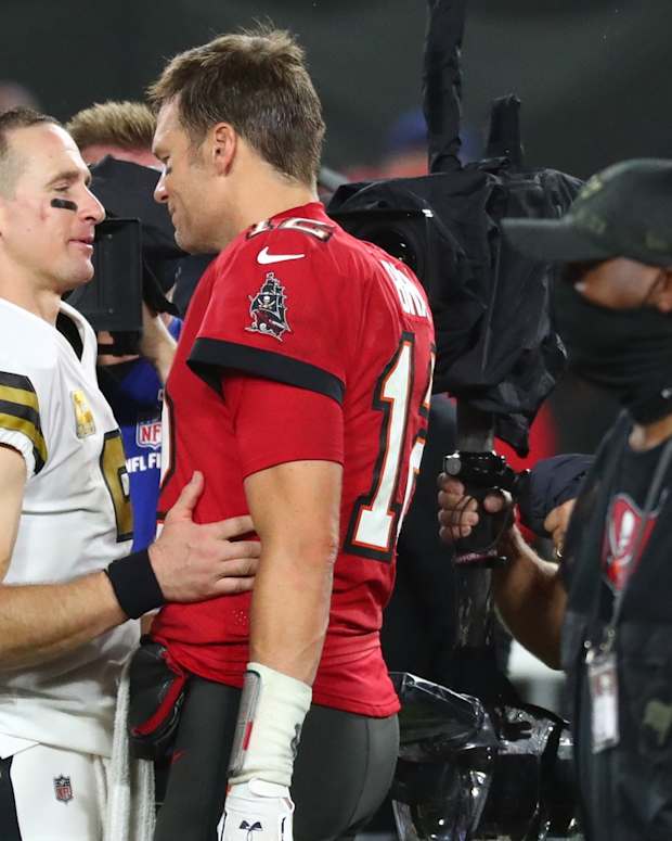 Drew Brees and Tom Brady