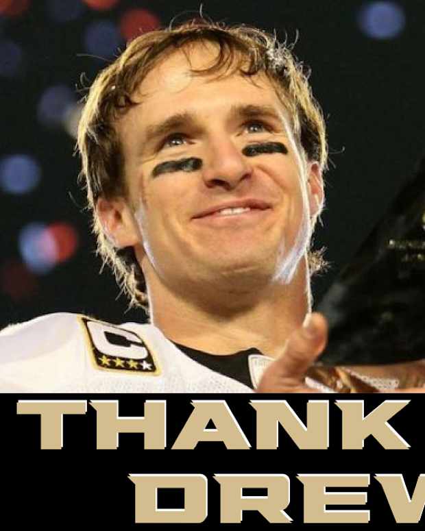 (COPY) (COPY) Drew Brees Deep Ball Art