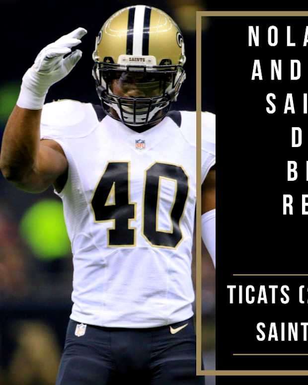 Delvin Breaux Retires