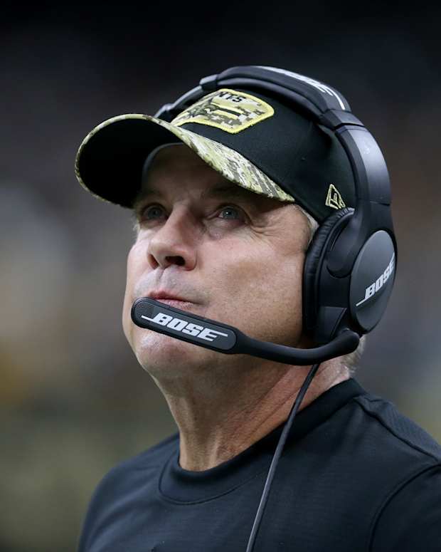 New Orleans Saints head coach Sean Payton