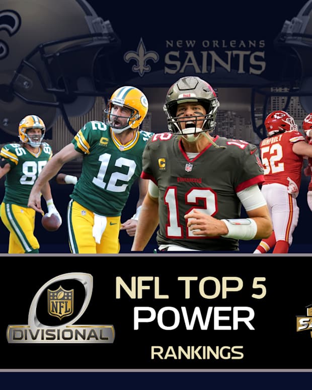 NFL TOP 5 POWER RANKINGS Divisional Round  2021-22
