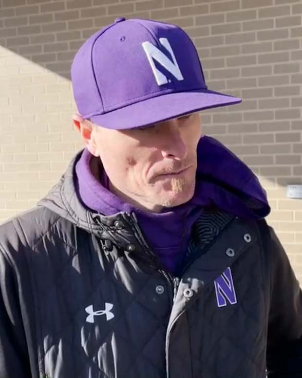 Northwestern Baseball Interim Head Coach Josh Reynolds Breaks Down Win Over Saint Thomas