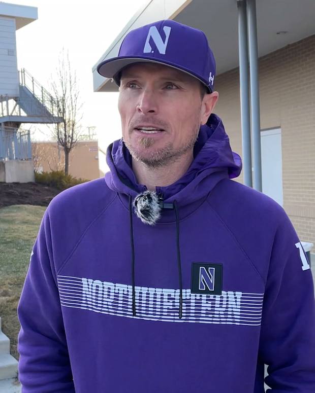 NU Interim Coach Josh Reynolds Post Evansville