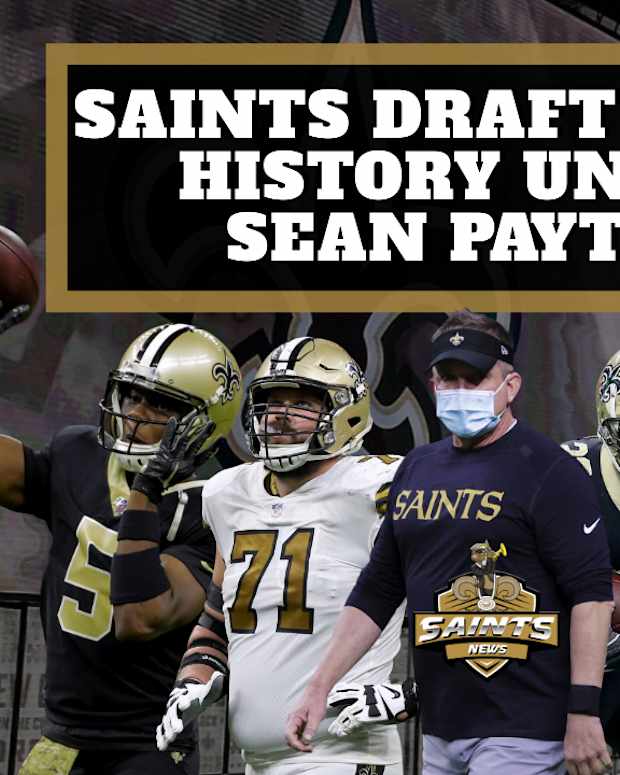 Saints Draft Trade History