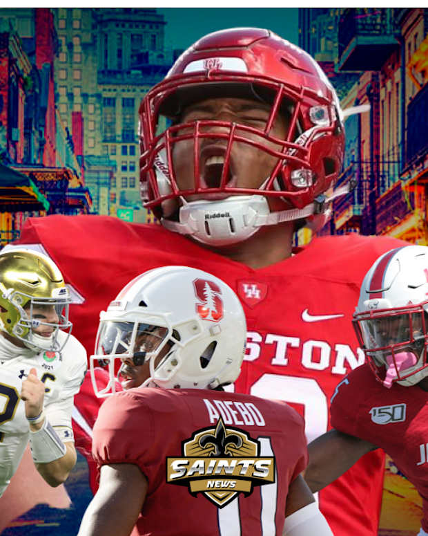 New Orleans Saints 2021 Draft Class: Turner, Werner, Adepo, Book, Young, and Baker